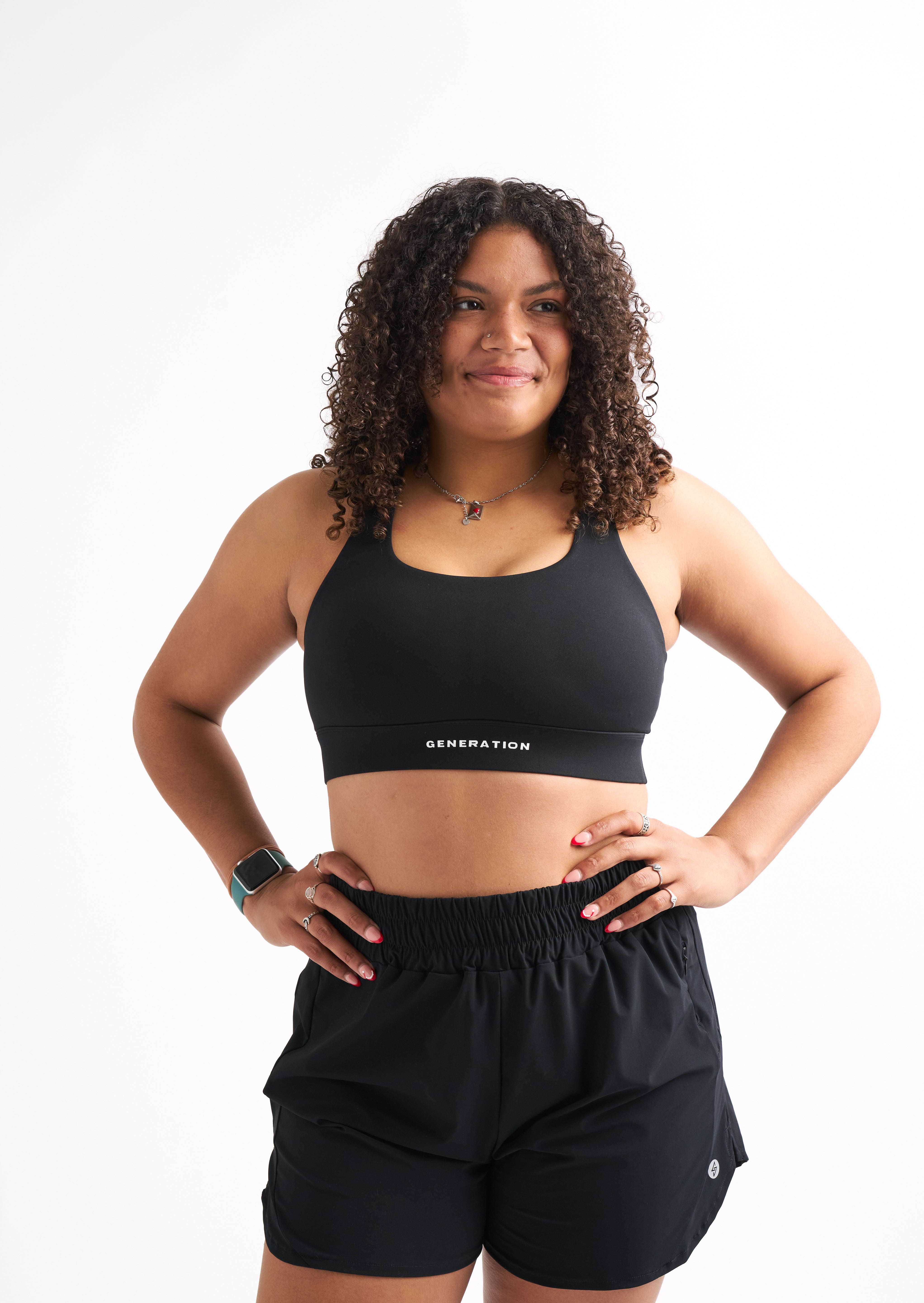 ZERO G Sports Bra | Longline medium support cutout racerback