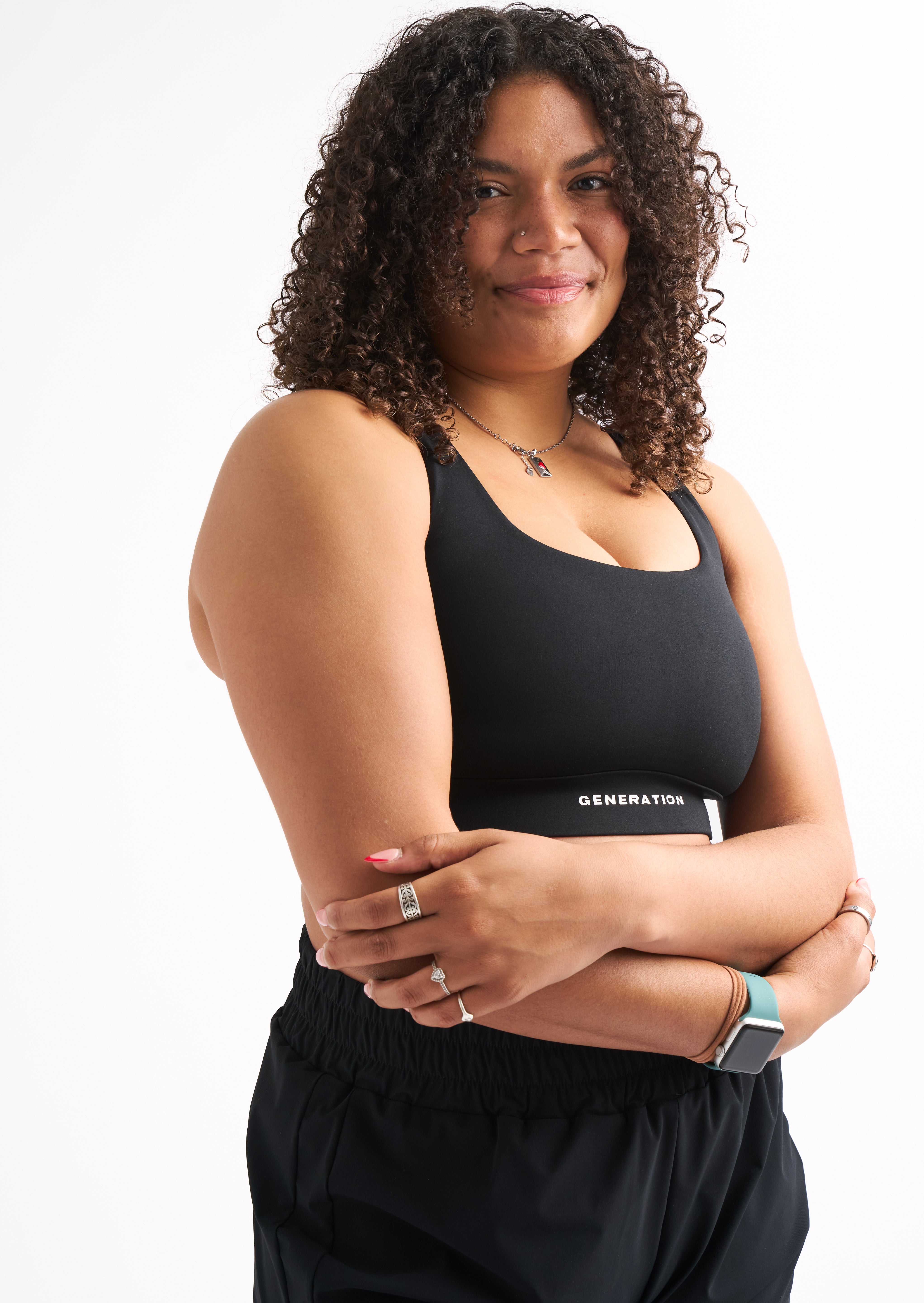 ZERO G Sports Bra | Longline medium support cutout racerback