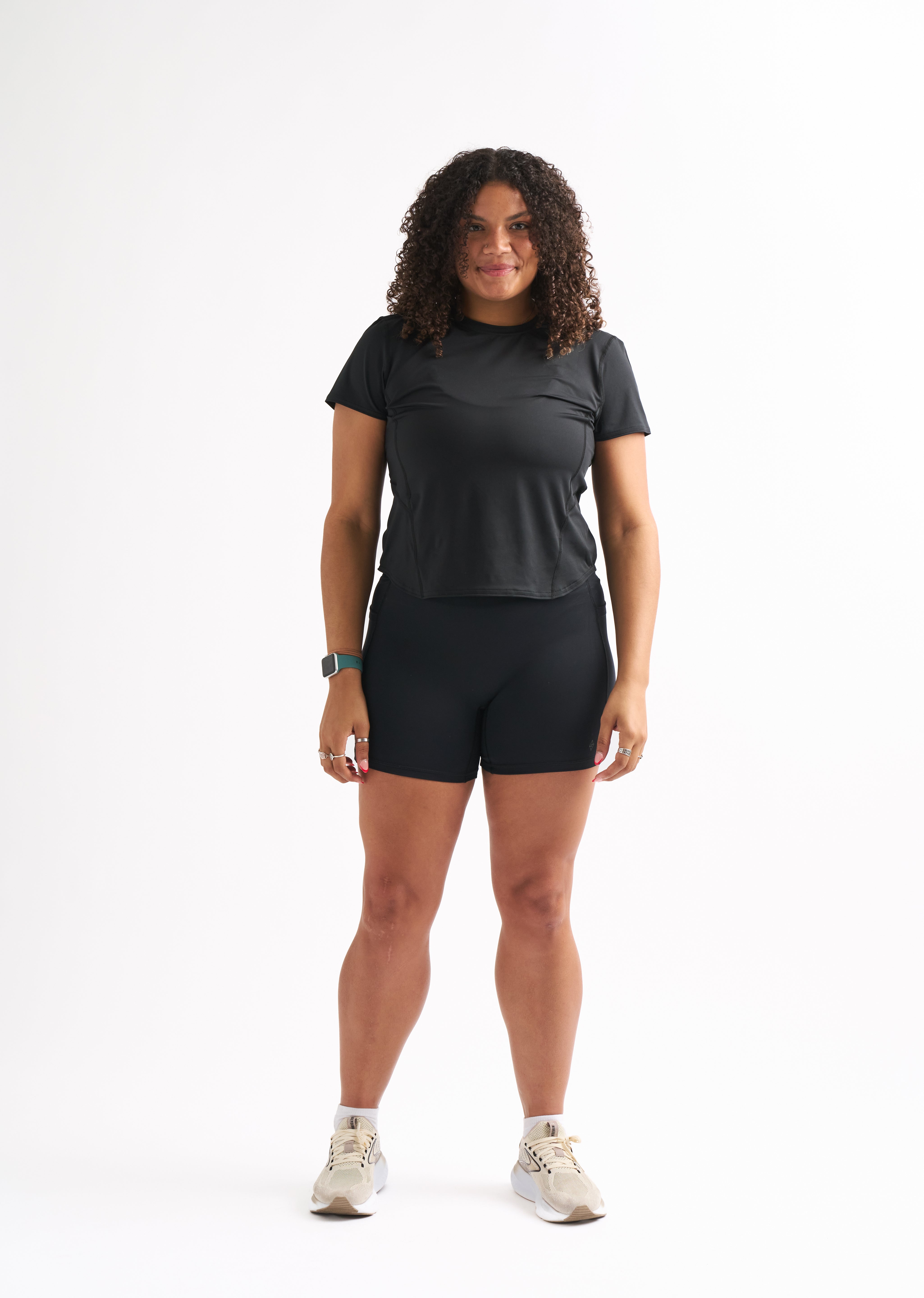 Locked In, Fitted Shortsleeve Top
