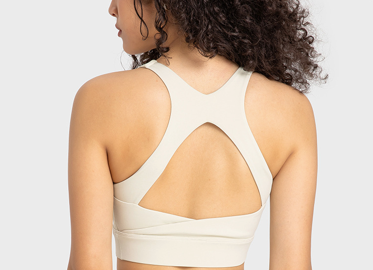 ZERO G Sports Bra | Longline medium support cutout racerback