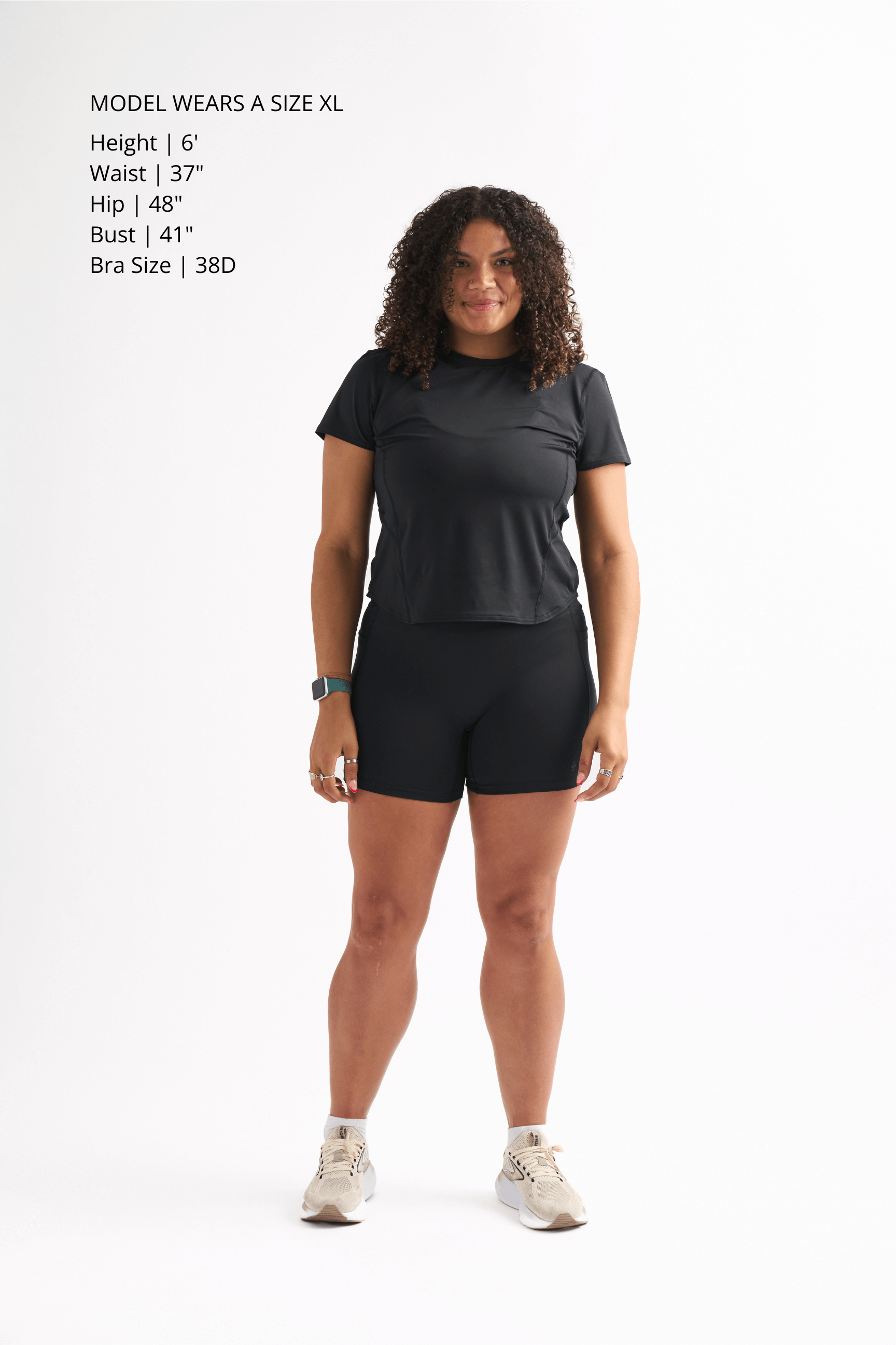 Locked In, Fitted Shortsleeve Top