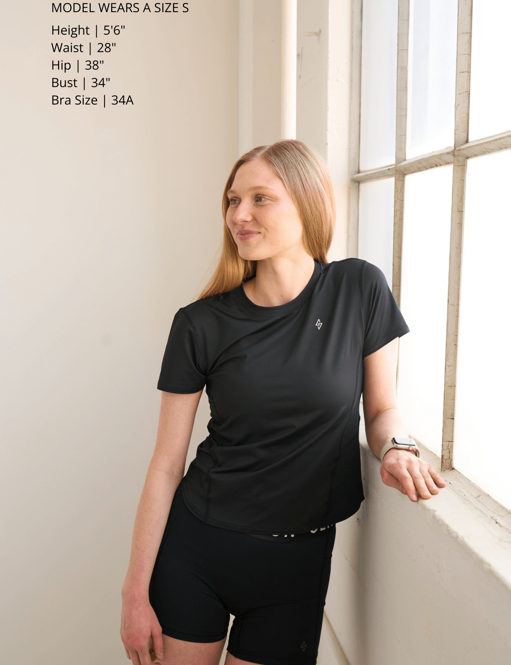 Locked In, Fitted Shortsleeve Top