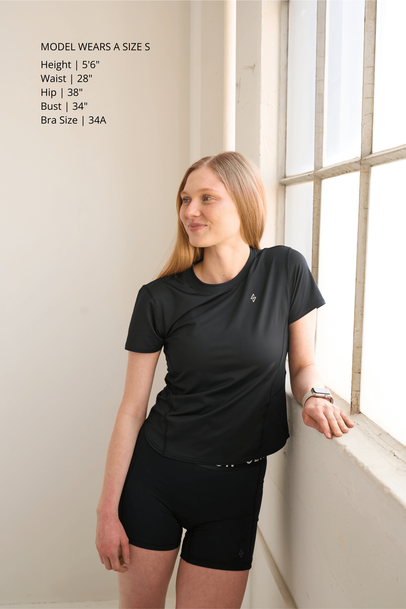 Locked In, Fitted Shortsleeve Top